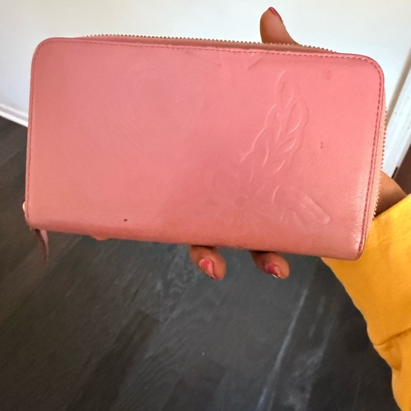 MCM Handbags - MCM Pink Leather Women's Wallet